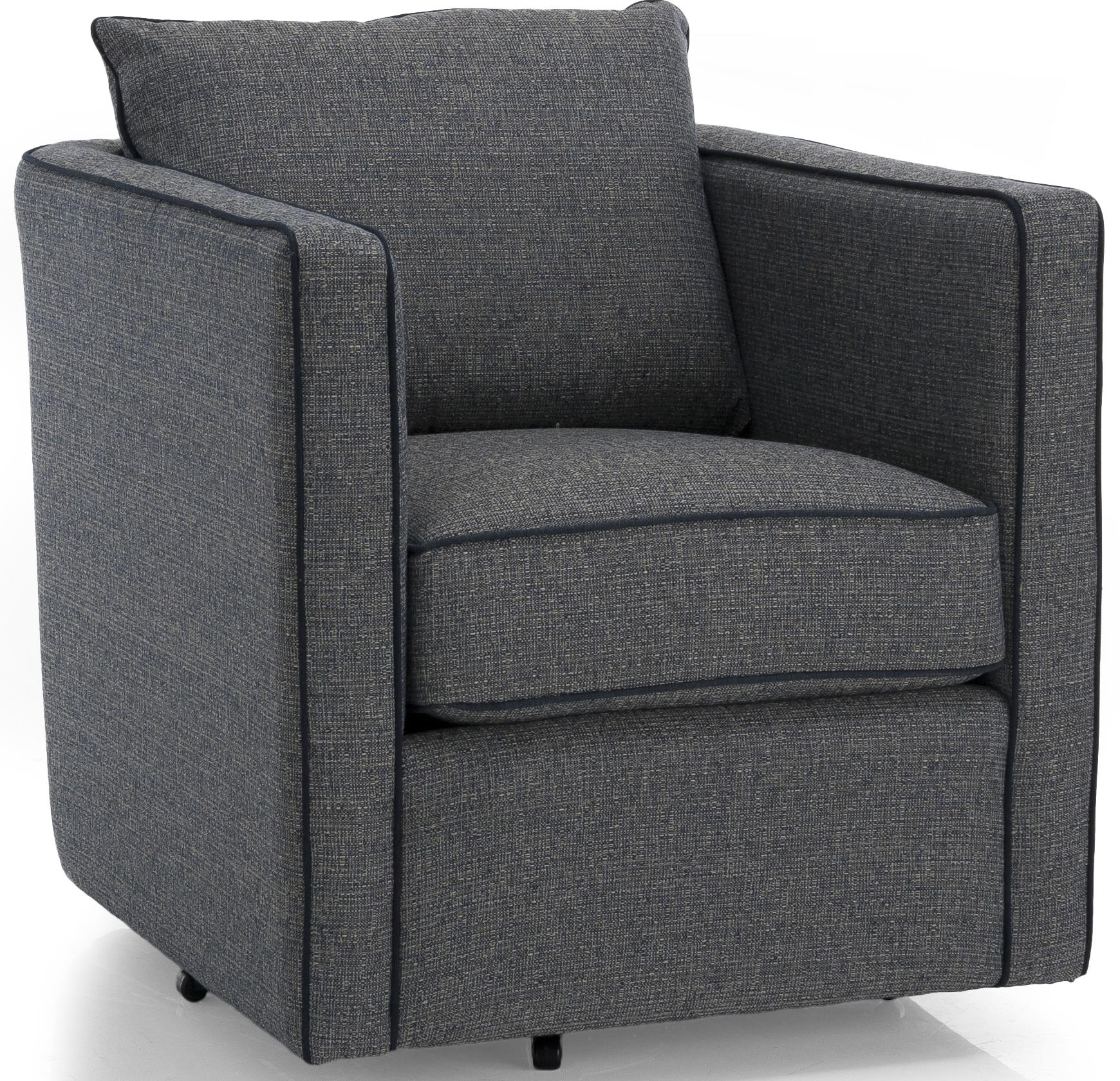 Decor Rest 2050 2050 SWIVEL CHAIR Swivel Chair w Loose Back